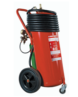 Wheeled_Extinguisher, Wheeled Units Foam